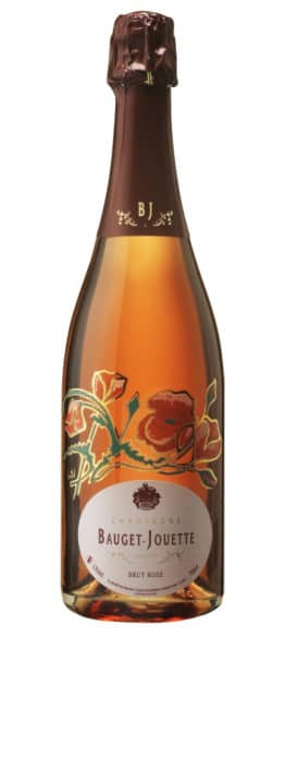 Bauget-Jouette Champagne, rose-brood coquelicots