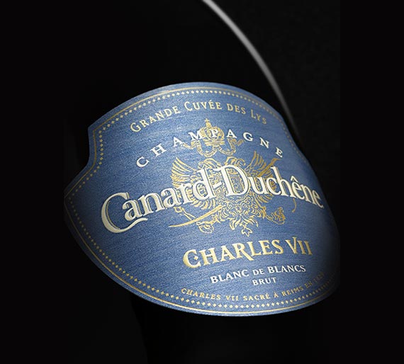 Label Canard-Duchêne pour le champagne