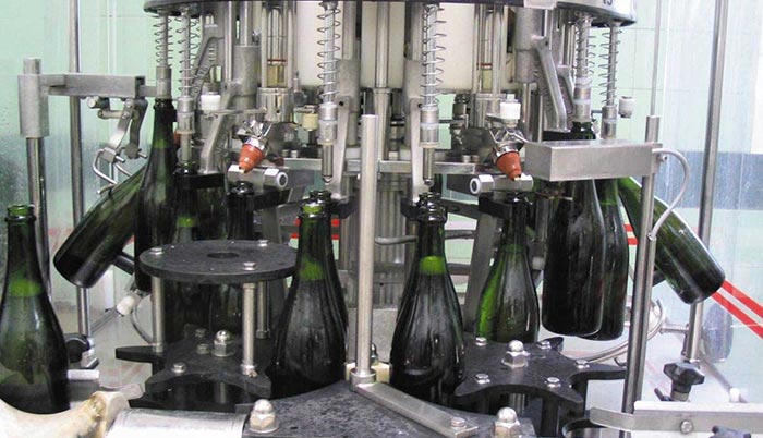 Cattier Şampanya Dolum Makinesi