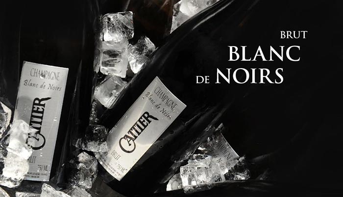 Cattier Samppanja Blanc de Noirs -viiniä