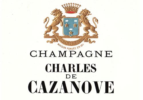 Charles de Cazanove Logo szampana