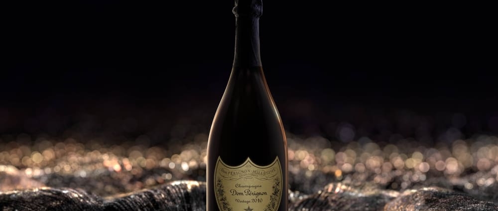 Champanhe Vintage da Dom Perignon do ano de 2010