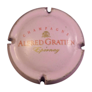 Alfred Gratien シャンパンキャップ、カプセル、ミュズレまたはプラーク、シャンパンカプセル