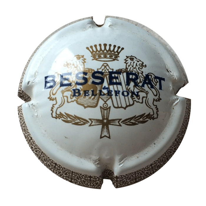 Besserat Bellefon Champagne Champagne Capsules, Muselets of Plaque, Champagne Capsule