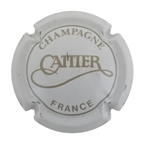 Cattier Champagne Champagner Deckel, Capsules, Muselets oder Plaque, Champagnerkapsel