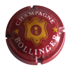 Champagne Bollinger Champagne cap, Capsules, Muselets, Plaque, Champagne capsule