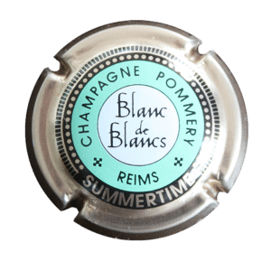 Champagne Pommery Blanc de Blancs Champagne dop, Capsules, Muselets, Plaque, Champagne capsule