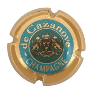 de Cazanove Champagne Zakrętka do szampana, Kapsułki, Muszle lub Tabliczka, Kapsułka do szampana