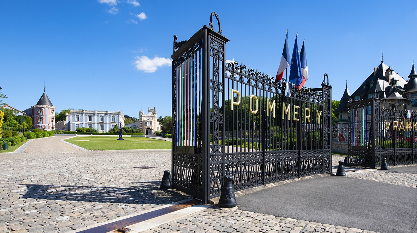 Domaine Pommery, het hoofdkwartier van Vranken Champagne