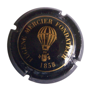 Eugene Mercier Fondateur Champagne Champagne dop, Capsules, Muselets of Plaque, Champagne capsule