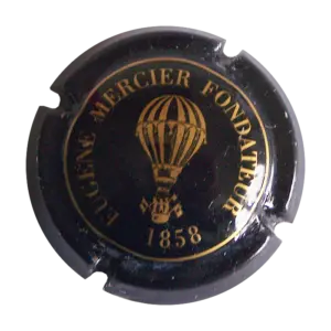 Eugene Mercier Fondateur Champagne Champagnerdeckel, Capsules, Muselets oder Plaque, Champagnerkapsel