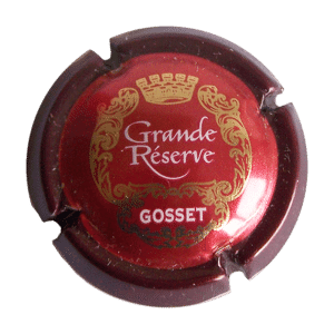 Grande Reserve Gosset Champagne Kapsuła do szampana, Kapsuły, Muszle lub Tabliczka, Kapsuła do szampana