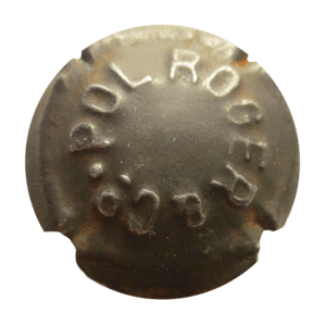 Pol Roger & Co. old-capsule Champagne Champagne cap, Capsules, Muselets or Plaque, Champagne capsule