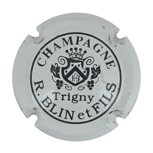 R. Blin Trigny Champagne Cápsula de champán, Cápsulas, Muselets, Placa, Cápsula de champán