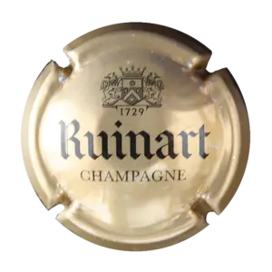 Ruinart Champagne Champagner Deckel, Capsules, Muselets, Plaque, Champagnerkapsel, Champagner-Kapsel