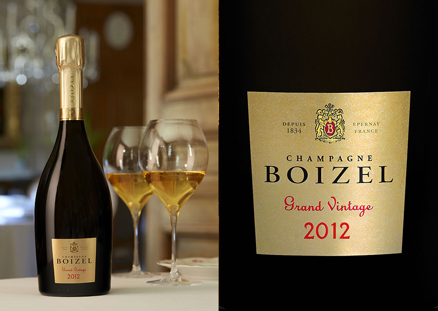Boizel Champagner Etikett