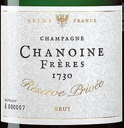 Chanoine Frères Şampanya etiketi