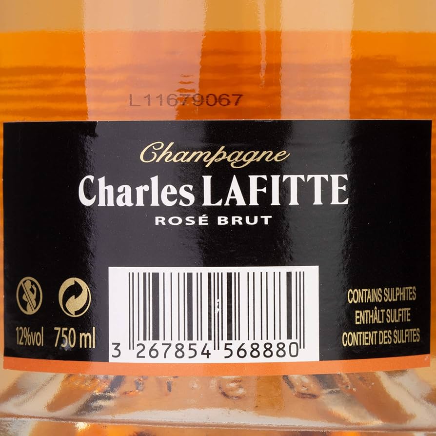 Charles Lafitte Етикет за шампанско