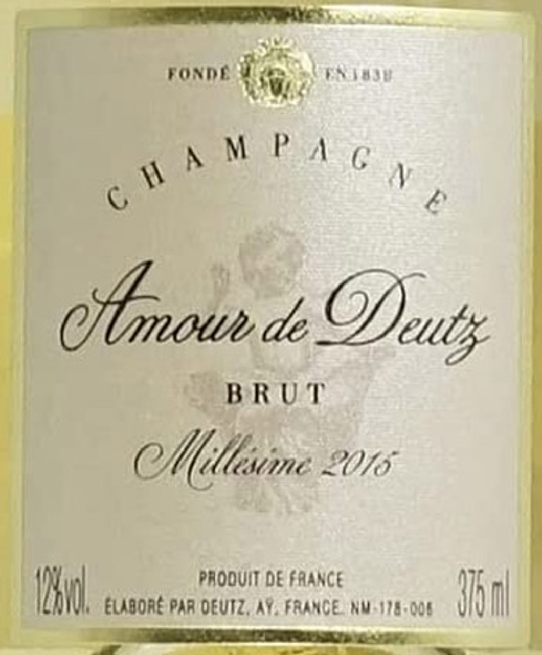 Deutz Champagner Etikett