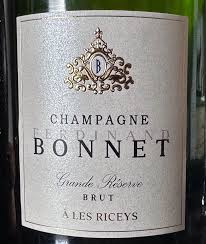Ferdinand Bonnet Champagner Etikett