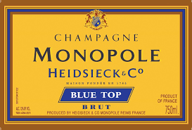 Label sampanye Heidsieck & Co. Monopole