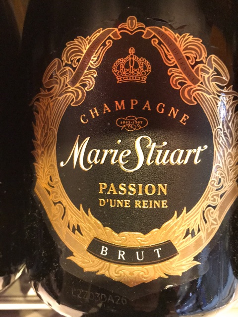 Marie Stuart Champagner Etikett