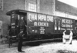 Mercier Champagner Eisenbahn
