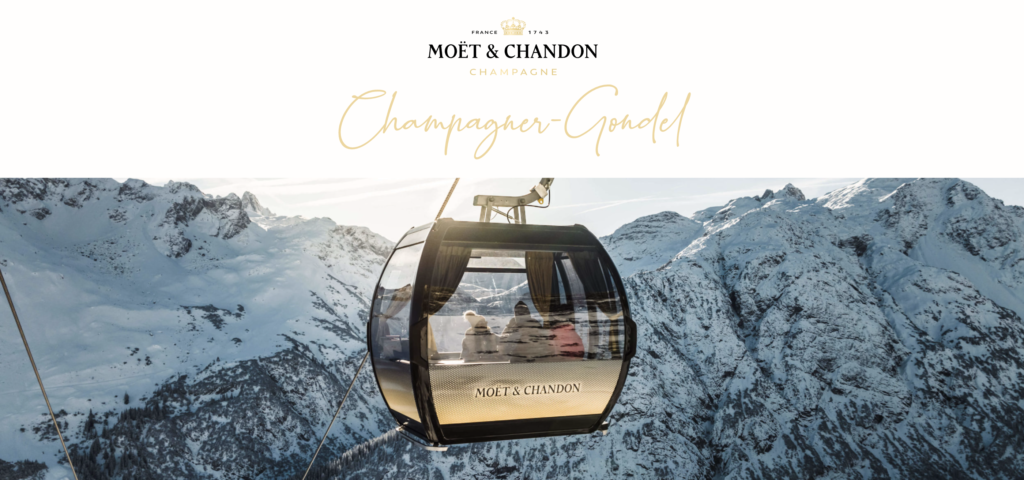 Moët & Chandon Champagner Gondel