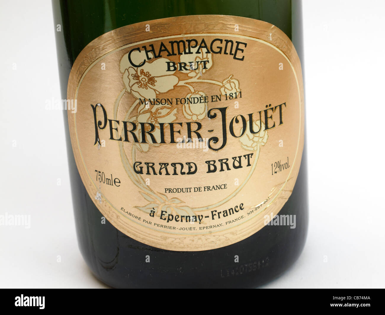 Etiketa šampaňského Perrier-Jouët