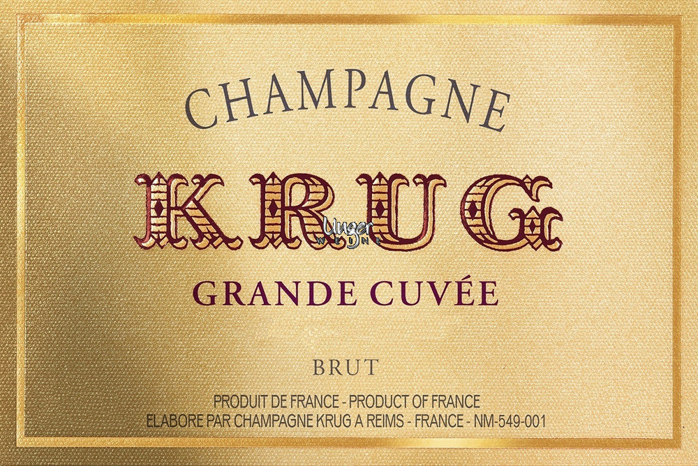 Label sampanye Krug